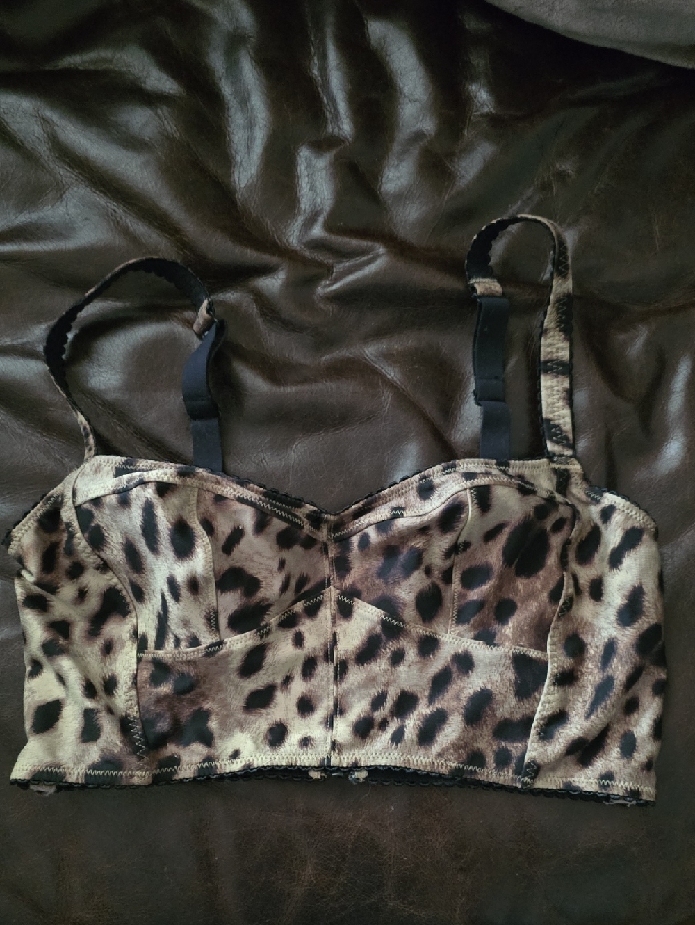Dolce & Gabanna x Skims Bra Crop Top Medium EUC